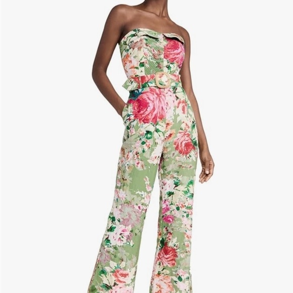 HEMANT & NANDITA Pants - HEMANT & NANDITA Zaria Jumpsuit
Military Green